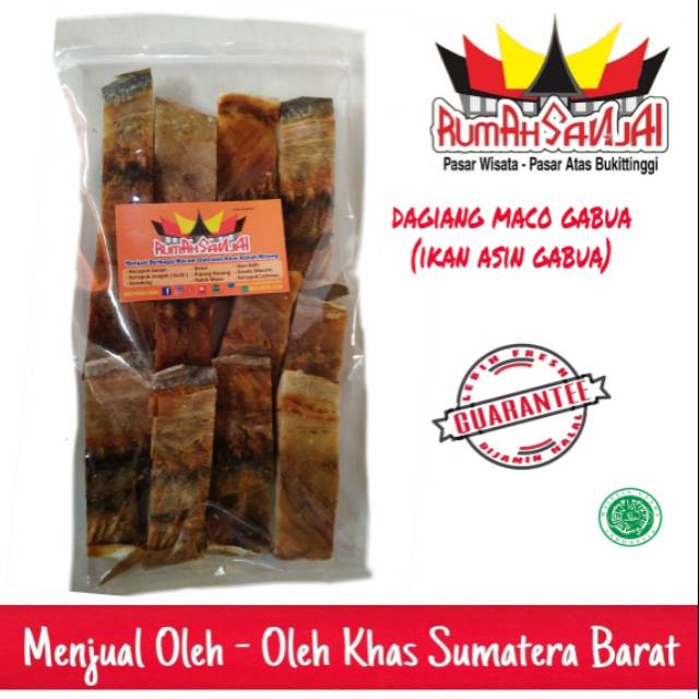 

Daging Maco Gabua - Ikan Asin 500 gr (rumah sanjai)