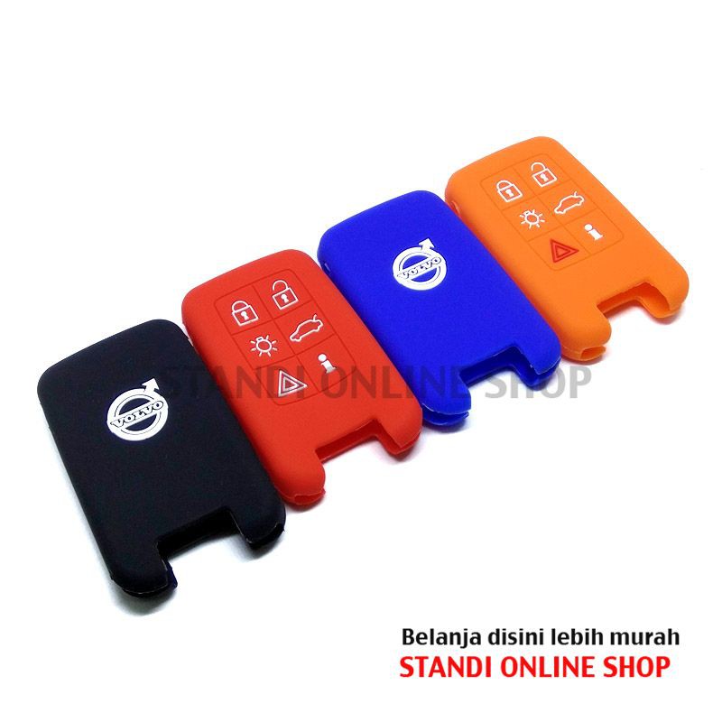 Kondom Kunci Silikon Remote Cover Smartkey Volvo