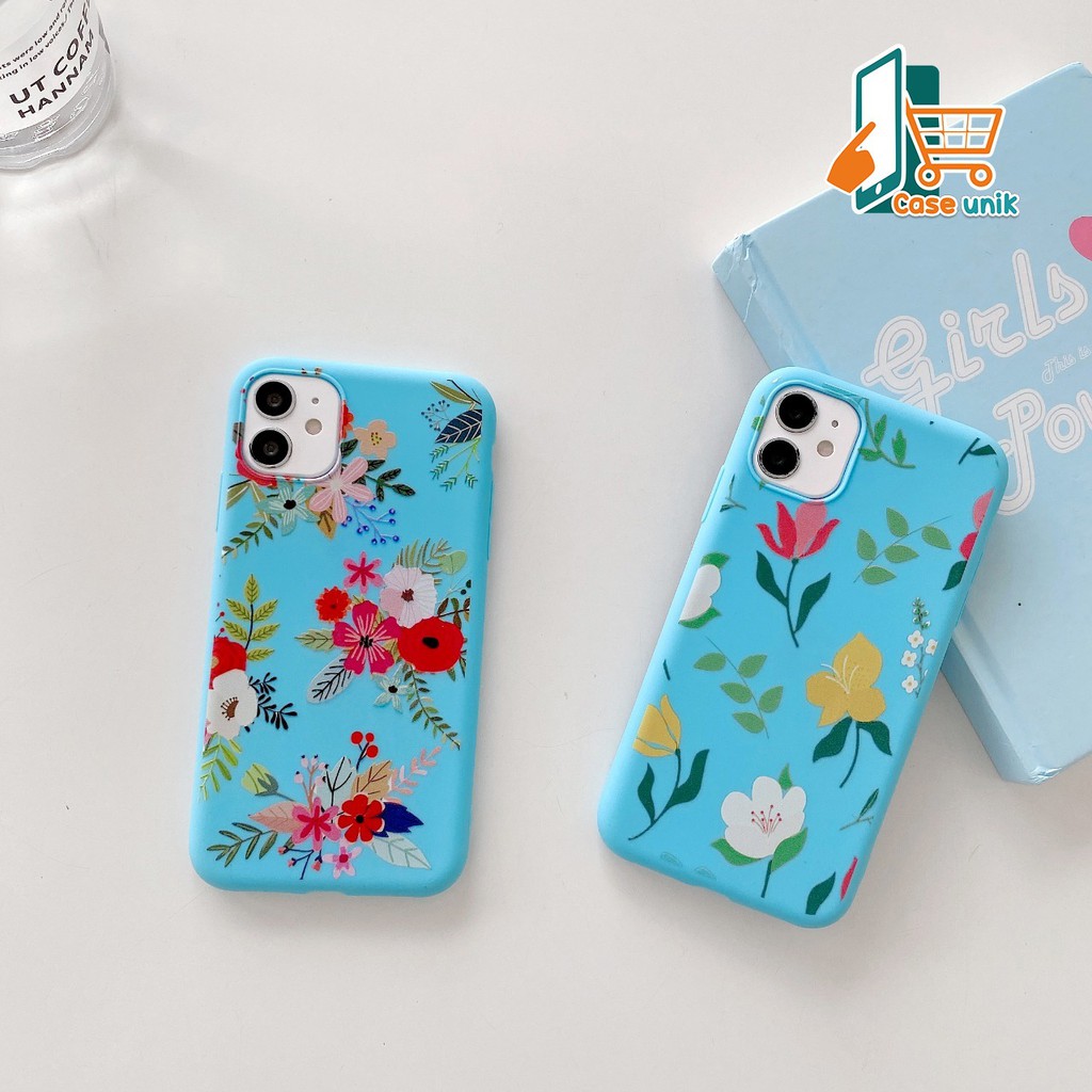 SS053  SOFTCASE BUNGA OPPO A9 A5 A31 A8 A52 A92 A53 A33 Reno 4 4f A15 2020 CS2527