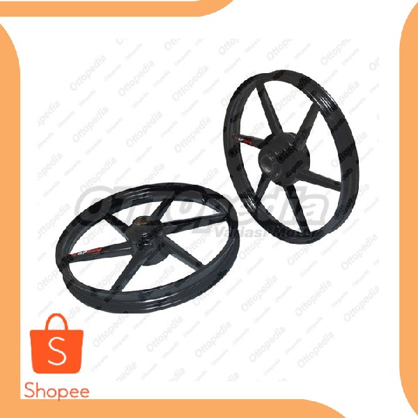 parts Velg Pelek Racing GP Rider Double Disc Shogun R 125 Palang 6 H