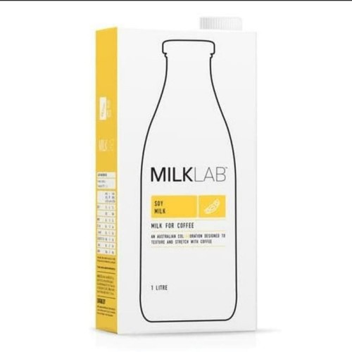 

milklab soy milk for coffee 1liter | susu