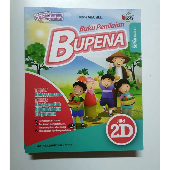 BUPENA 2A 2B 2C 2D revesi kurikulum 2013 ERLANGGA