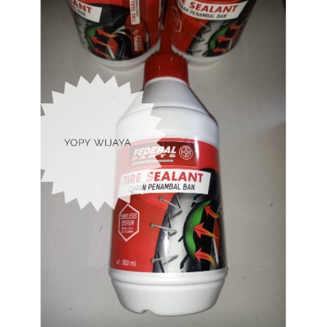 CAIRAN TUBLESS CAIRAN ANTI BOCOR BAN TUBELESS CAIRAN PENAMBAL BAN TAMBAL BAN TUBLESS FEDERAL SEALANT