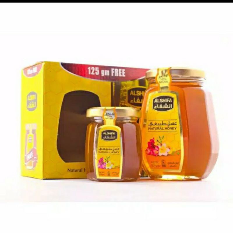 

MADU AL-SHIFA NATURAL PAKET 500GRAM FREE 125GRAM