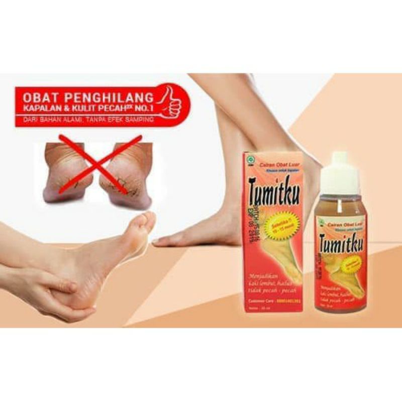 TUMITKU Obat Herbal Kaki Pecah BPOM Original Asli