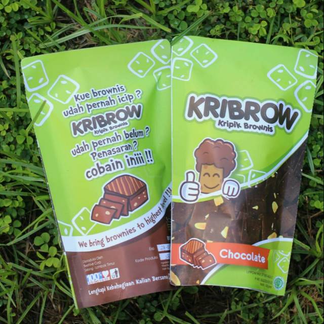 

Kribrow | kripik brownis | cemilan hits