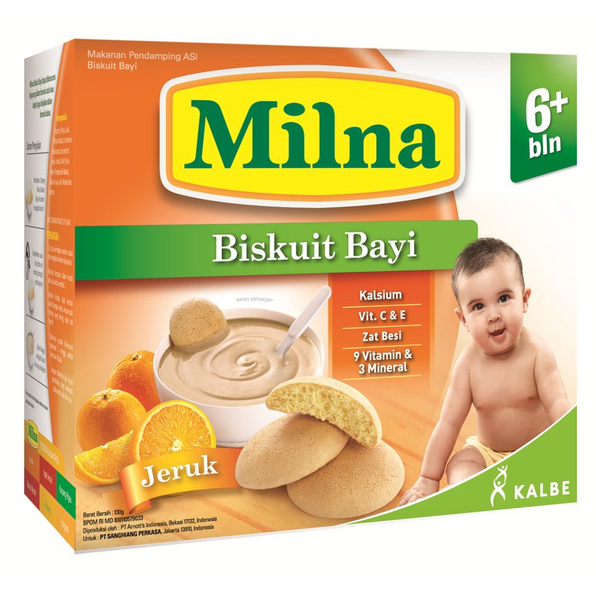 Milna - Biskuit Bayi Aneka Rasa