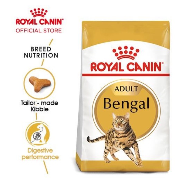 Royal Canin Bengal 2 kg Makanan Kucing Dewasa Adult Dry Cat Food 2kg