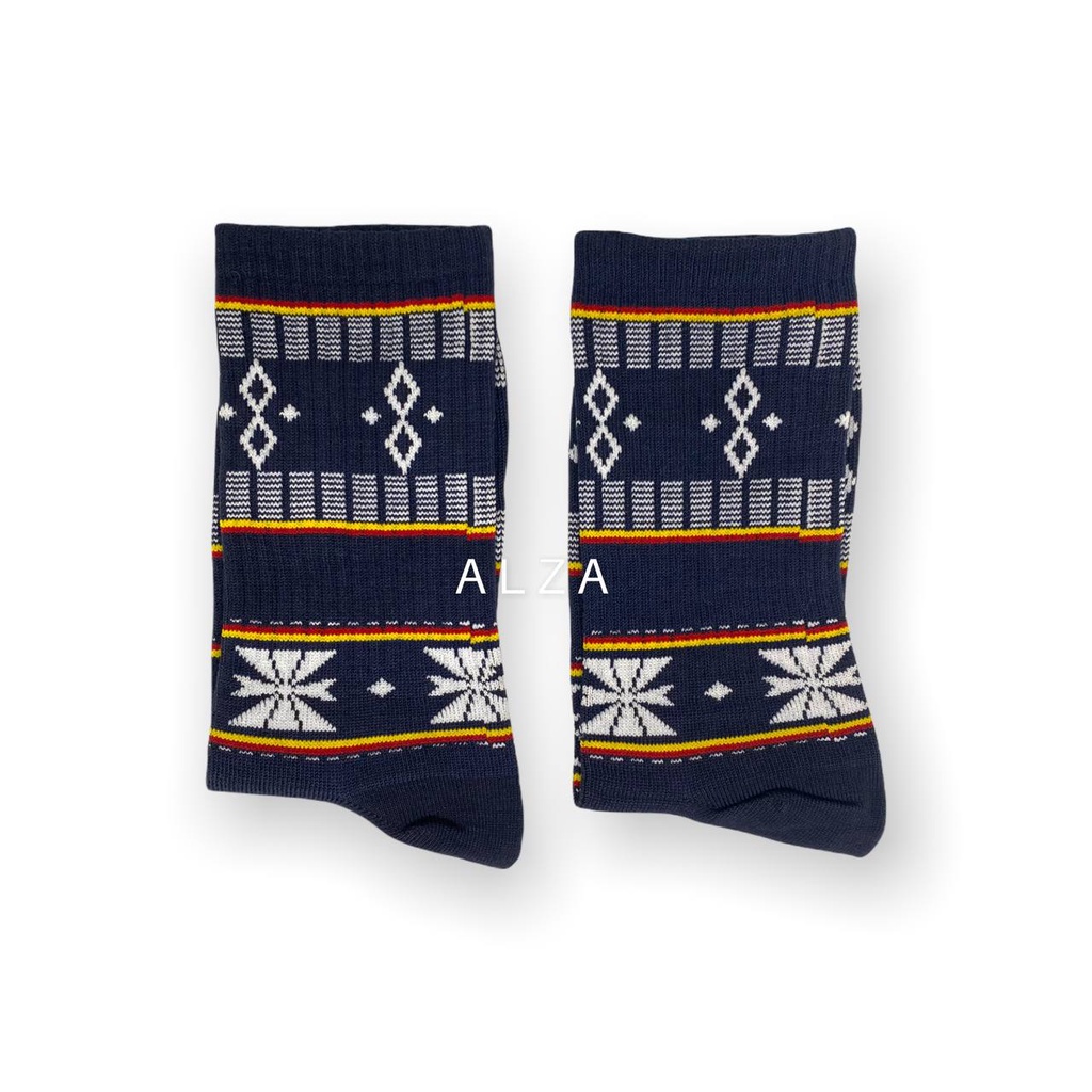 Kaos Kaki Motif Tribal Oldschool Panjang S17