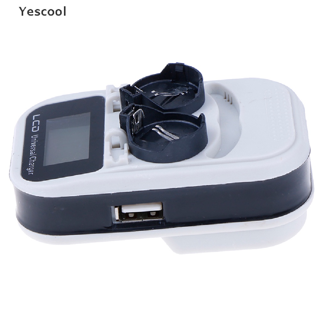 Yescool LIR2032LIR2025LIR2016 Charger Baterai Lithium 3.6V Rechargeable