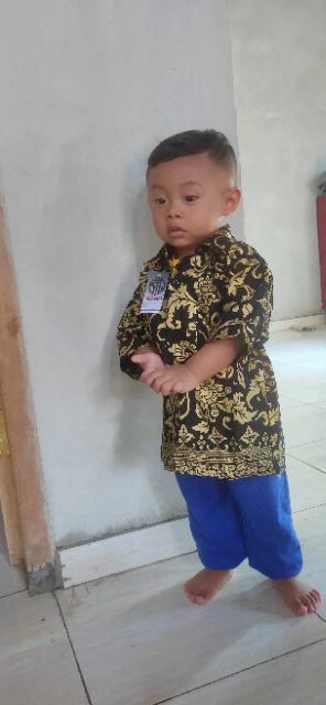 Kemeja Pria Lengan Panjang 021 Hrn026 Risna Batik Hem Batik Murah Sogan Lawasan Batik Unggul Jaya