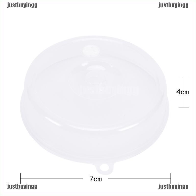 JB✪ Clear Microwave Plate Cover Food Dish Lid Ventilated Steam Vent Kitchen Cooking