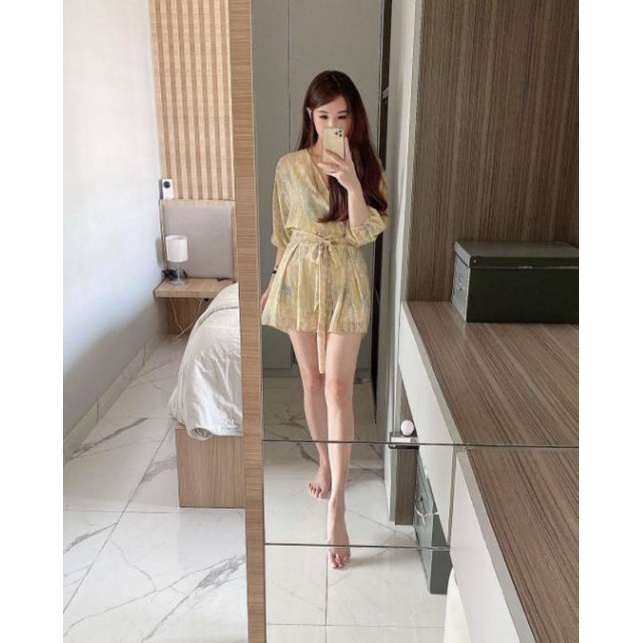 kode 1020 ndudshop set summer / beach set-2