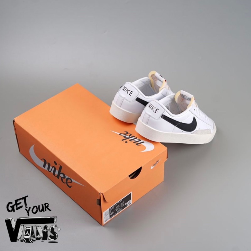 Nike Blazer Vintage 77 Low White black 1000% Original Bnib