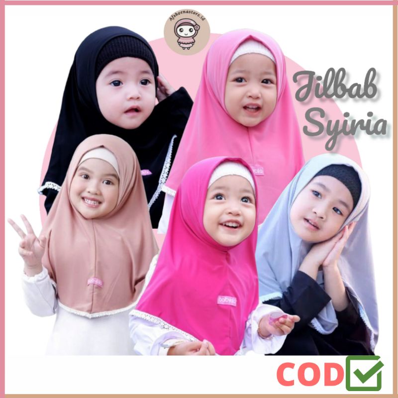 jilbab SYIRIA NAJMA | jilbab anak perempuan 1 2 3 4 5 6 7 Th