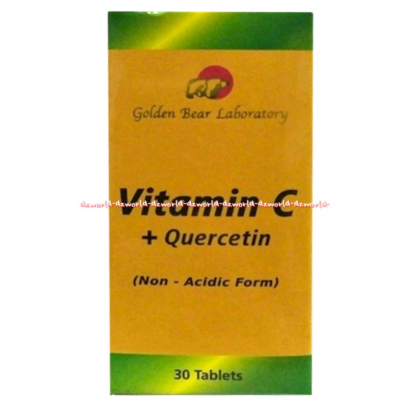 Golden Bear Laboratory Vitamin C Quercetin Non Acidic 30tablets Vit.C Vit C GoldenBear