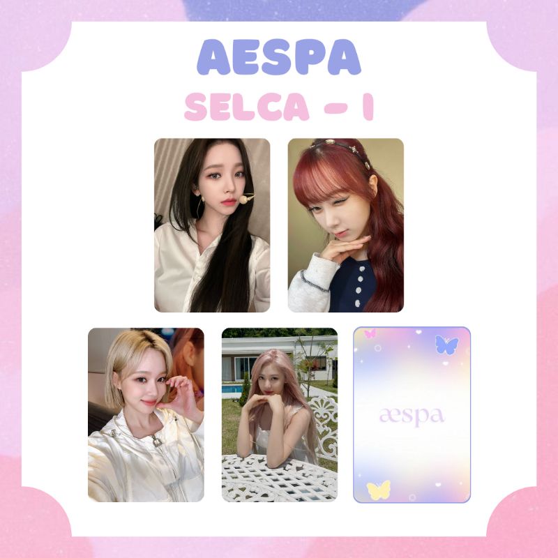 [AESPA] PHOTOCARD SELCA AESPA #4 ‼️ BACA DESKRIPSI ‼️