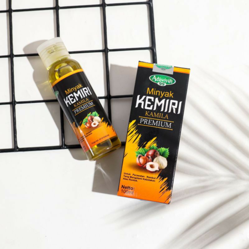 Minyak Kemiri Kamila Premium Original Atasi Rambut Rontok Dan Kebotakan