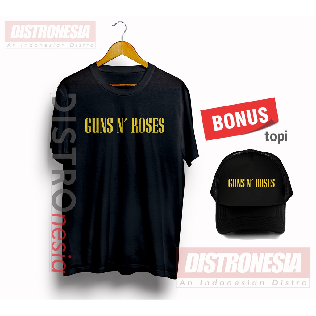 Kaos Guns n Roses Bonus Topi