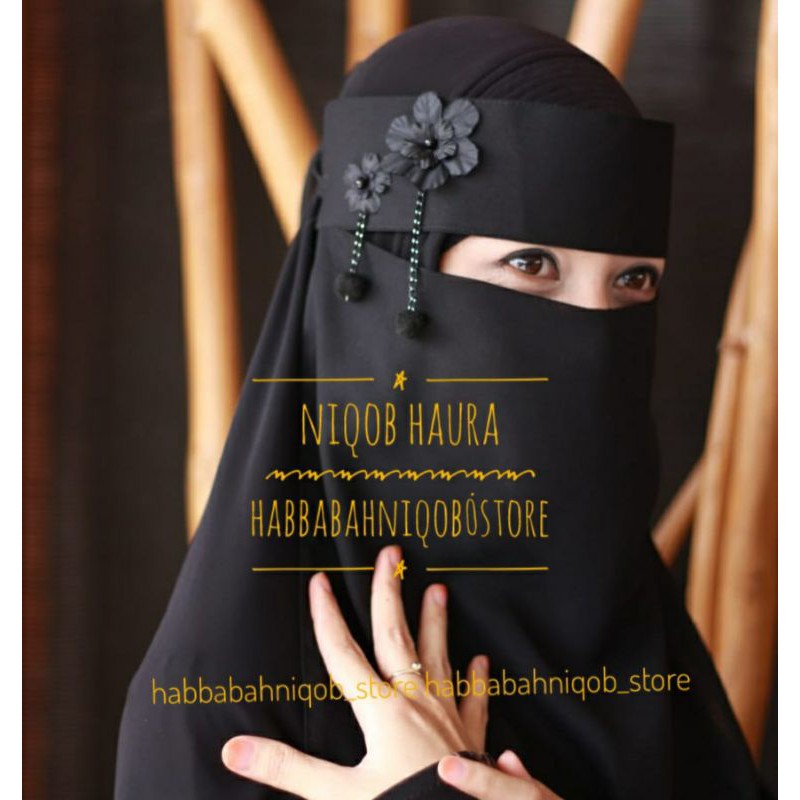 Niqab Bandana Niqab Cadar Niqab Yaman Cadar Bandana Niqob Viral Termurah Niqob HAURA