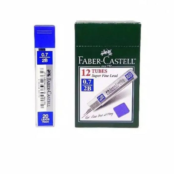

Isi Pensil Mekanik Faber Castell 2B 0.7mm Pencil Lead
