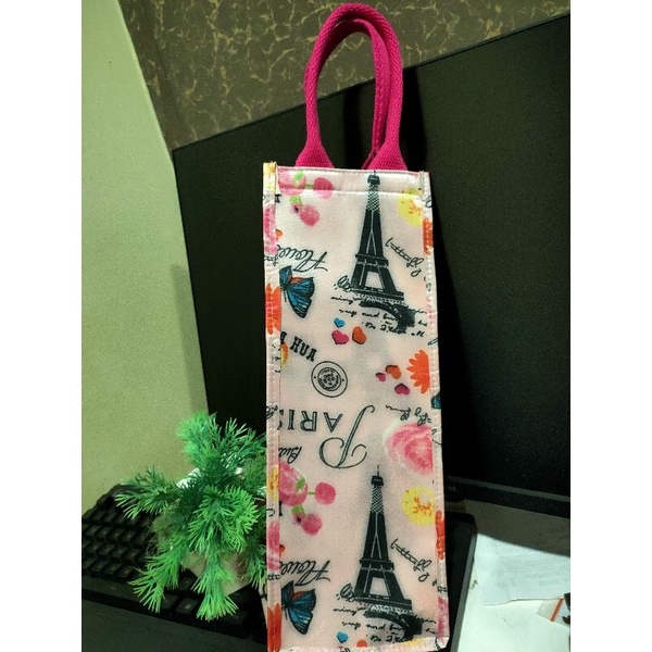 TAS TUMBLER BOTOL 2 LITER SIZE 12X12X33CM BAHAN WATERPROOF TEBAL MOTIF CANTIK