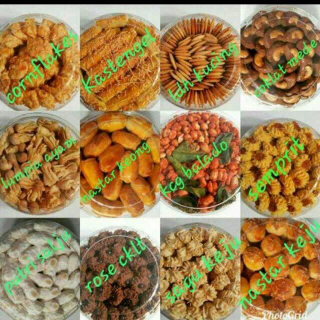 

Aneka kue kering uk. 500gr all varian