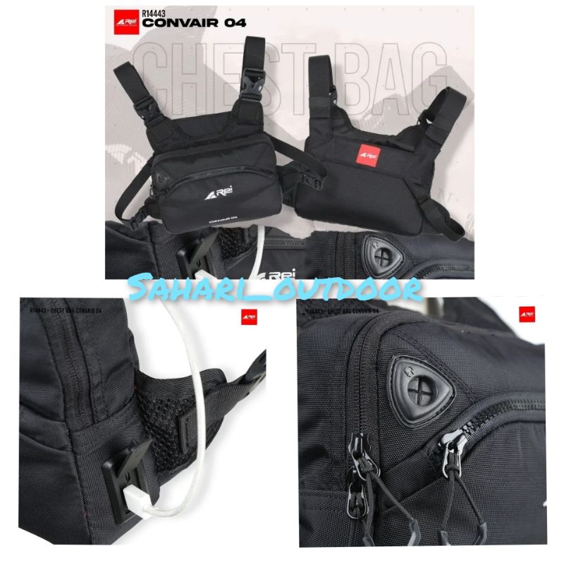 tas dada original arei outdoorgear convair 04 original chestbag convair