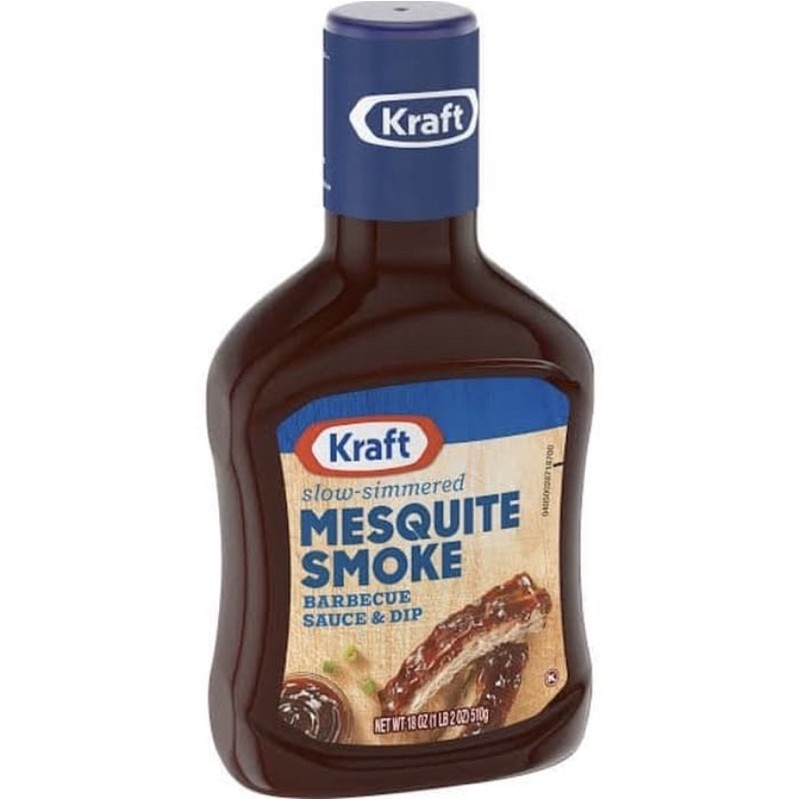 

Kraft mesquite smoke BBQ sauce 500 gr