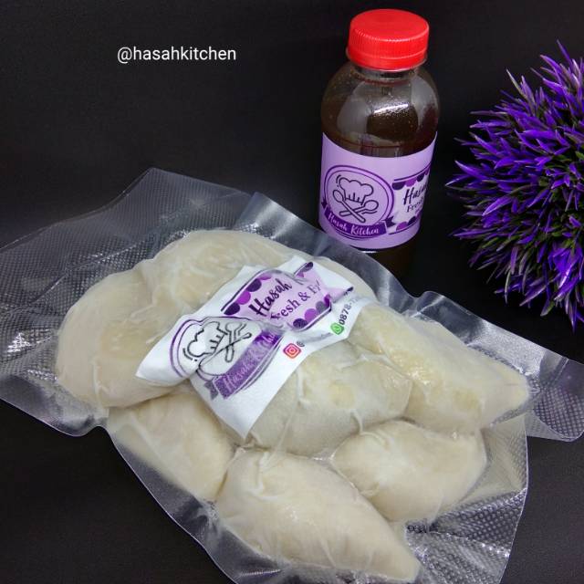 

Pempek ikan selam isi 10 pcs + cuko