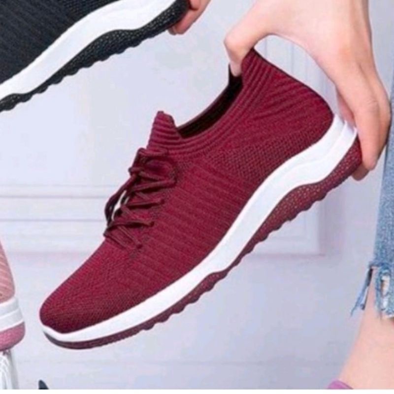 Sepatu wanita sneakers import korea version Feata A 2023  anti Selip WAJIB BACA DESKRIPSI !!!!!!