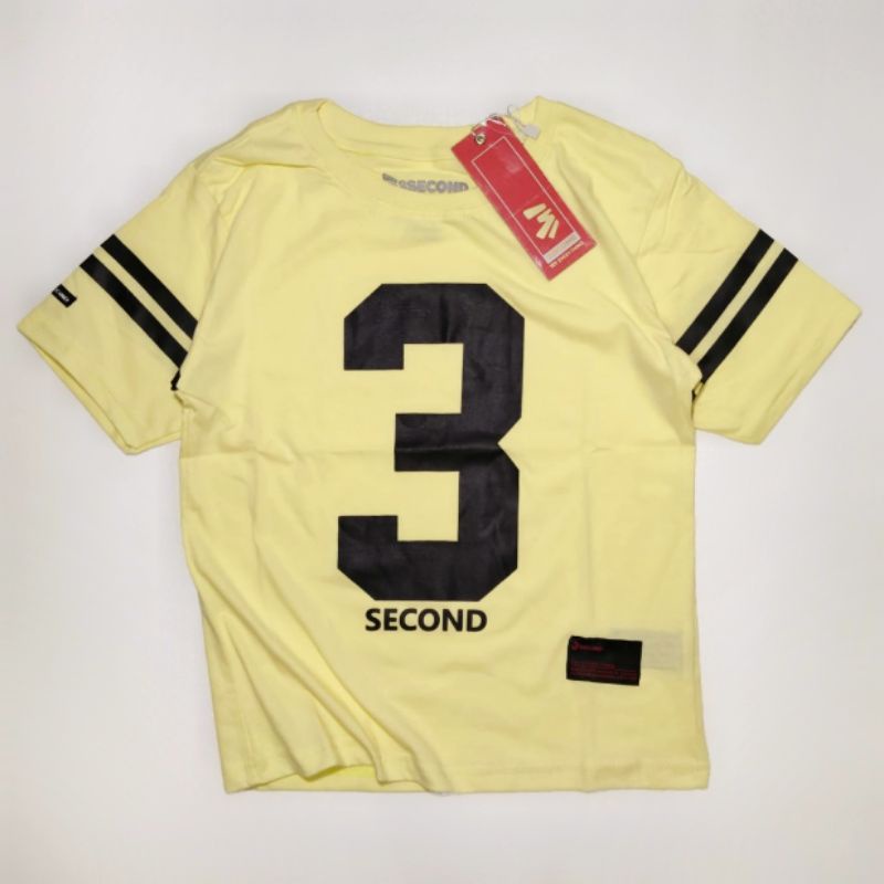 Kaos 3second Kids Baju Tshirt Anak Branded Original Basic