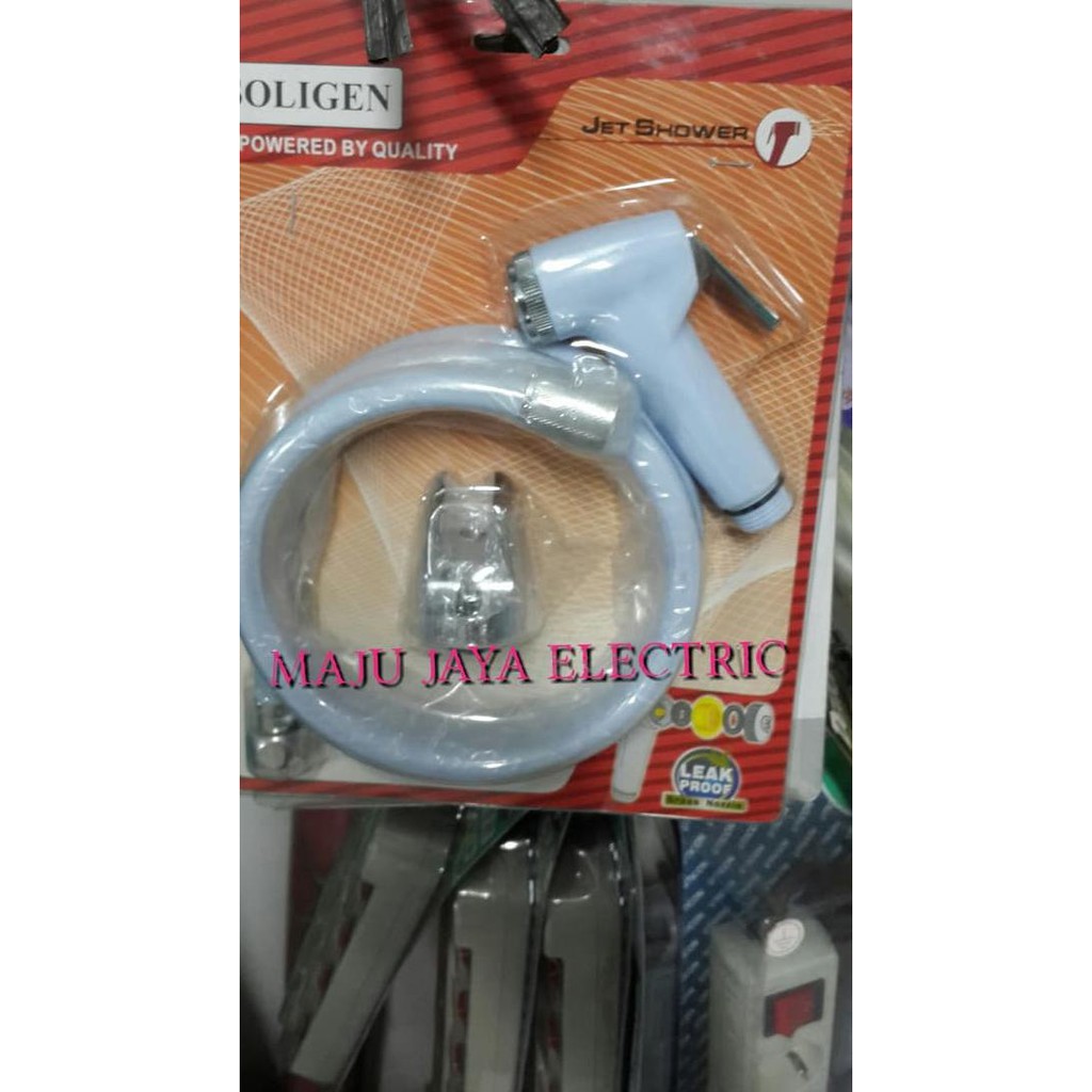 ❁TERBAIK❁ Set Jet Shower Bidet Semprotan Air Kamar Mandi Toilet WC Soligen **F.