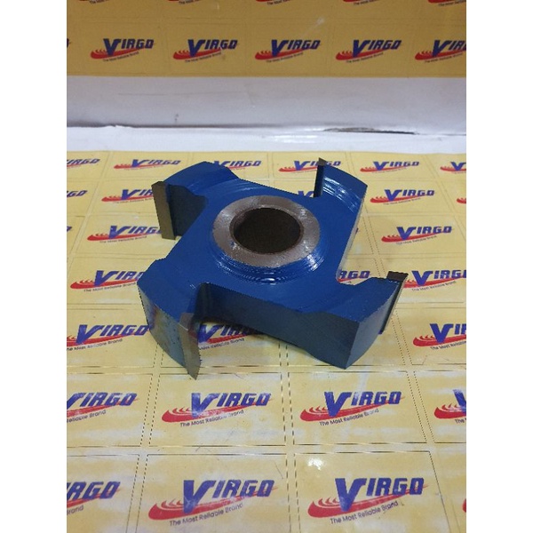 35mm MATA PISAU PROFIL SKONING SPONING SPINDLE KAYU 125mm × 35mm 3,5CM AS 30mm