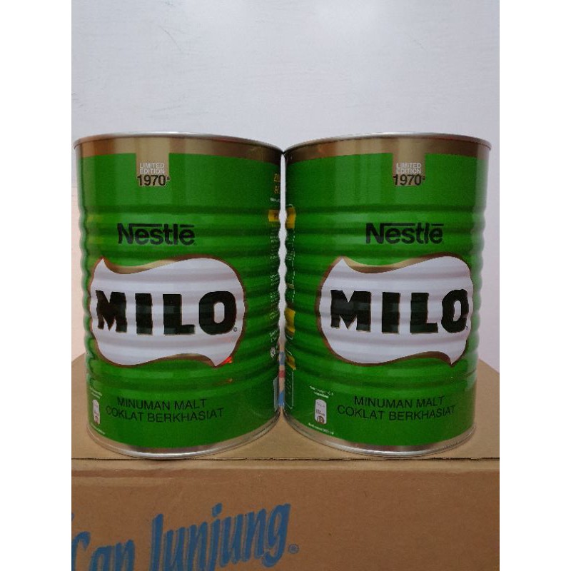 Nestle Milo Kaleng Limited Editon 1970 (1.5kg + free 200g = 1.7kg) Malaysia