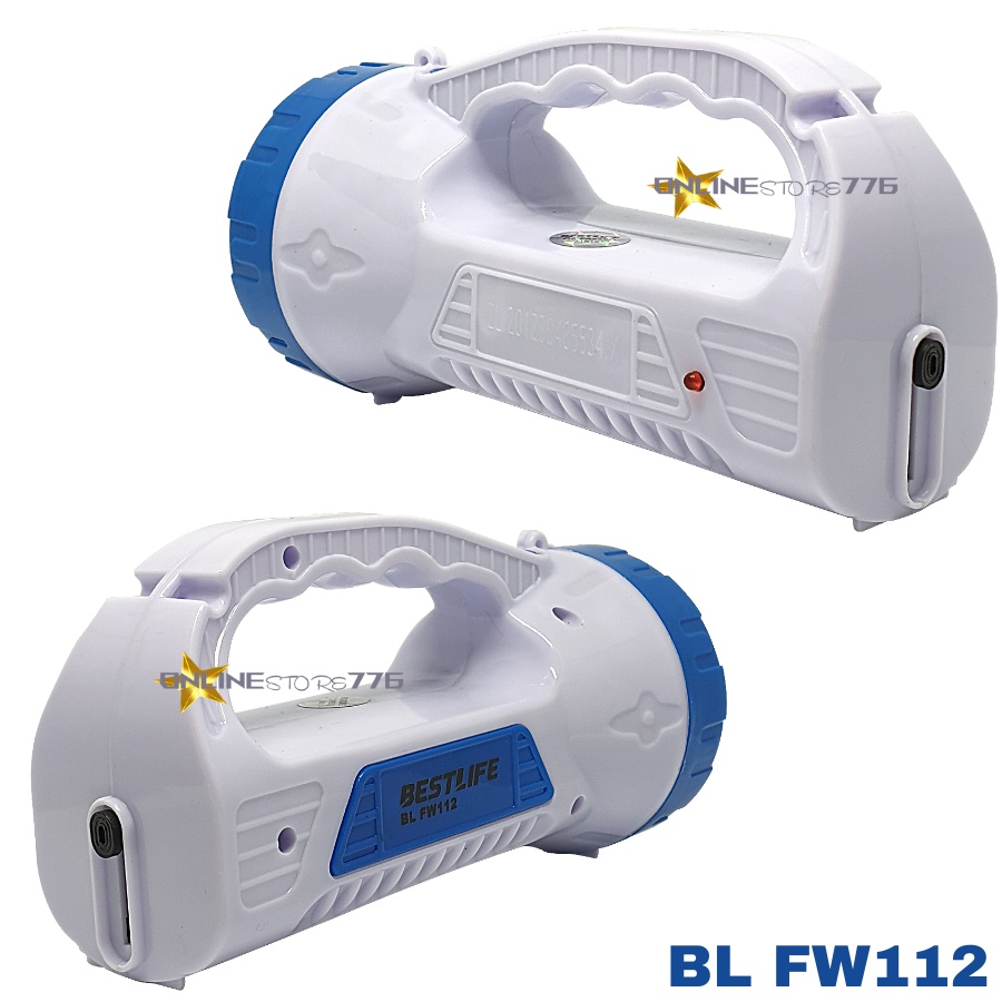 SENTER EMERGENCY BESTLIFE BL FW112 / EMERGENCY LED / LAMPU DARURAT / CAHAYA PUTIH / RECHARGEABLE