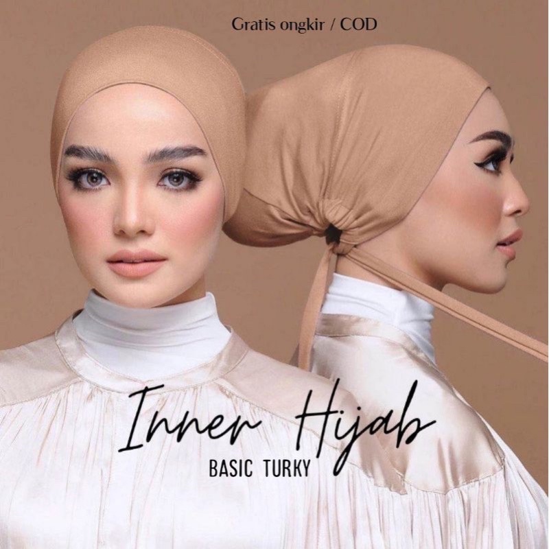 Inner Basic TURKEY / Inner Turkey / Daleman hijab/inner hijab/ciput turkey