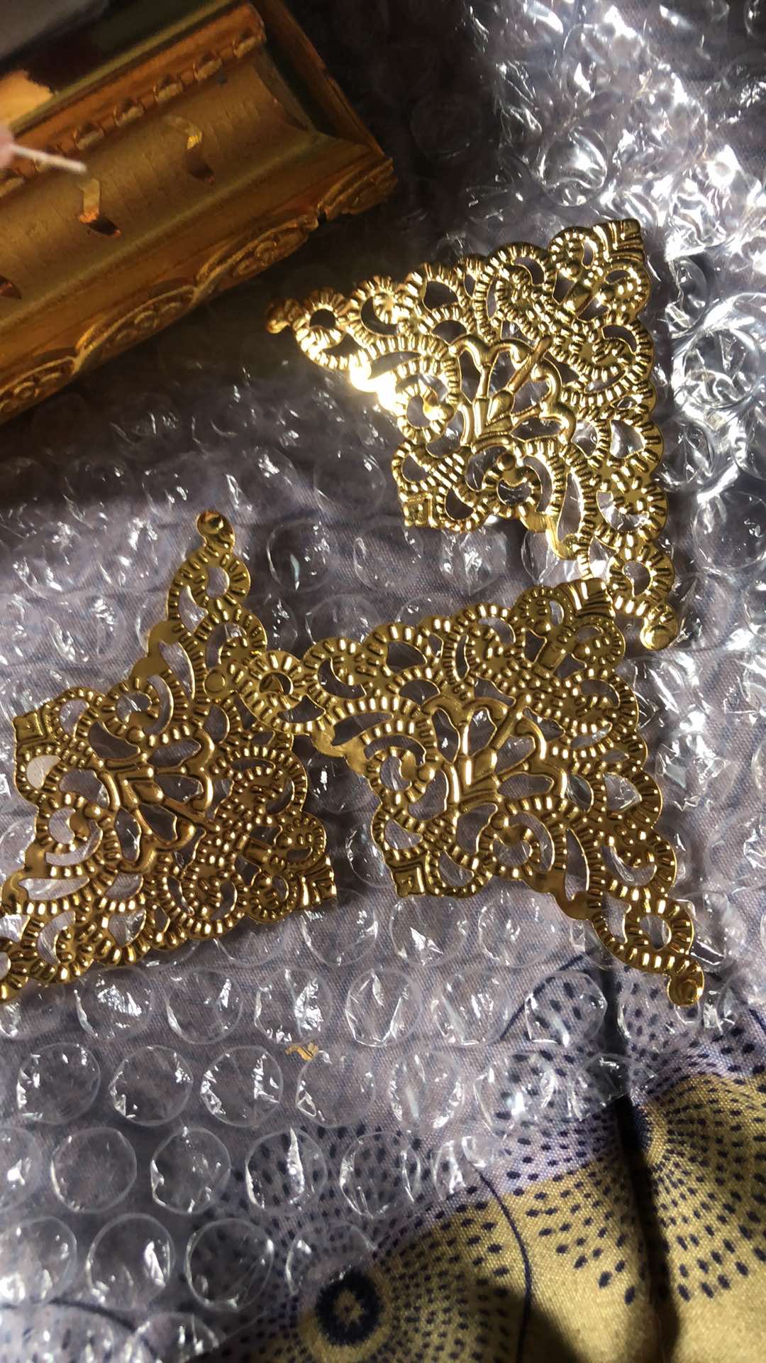 Bunga Hiasan Ring Bearer Terarium Kotak Cincin