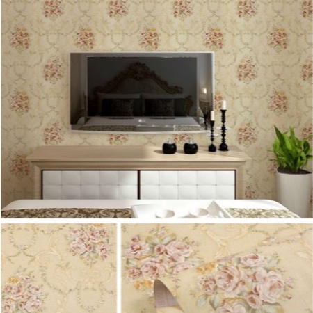 Wallpaper Sticker Dinding Motif BATIK