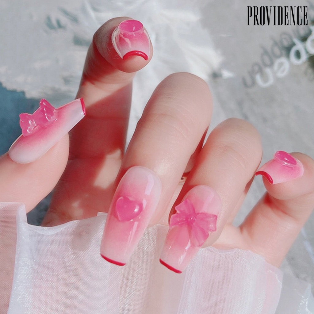 1 Kotak Ornamen Kuku 3D Bahan Resin Warna Cerah Untuk Dekorasi Manicure Wanita