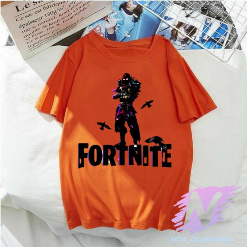 shirt kids fortnite karakter baju anak fortnite