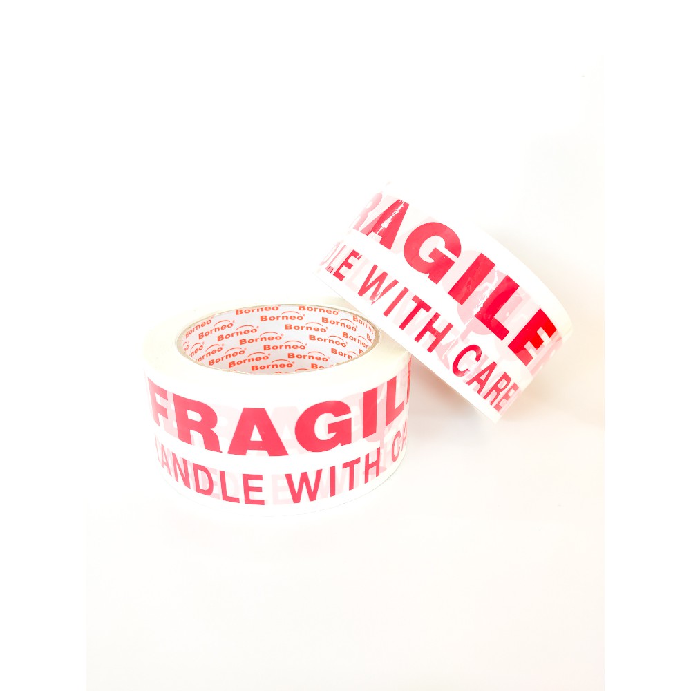 

BORNEO SELOTIP/LAKBAN SEGEL FRAGILE UKURAN 2 INCHI