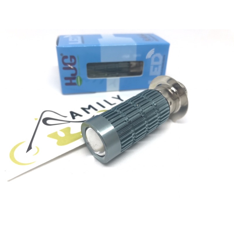 LAMPU UTAMA/ BOHLAM LED H6 D2 LASER HJG AC/DC APLIKASI MOTOR MATIC