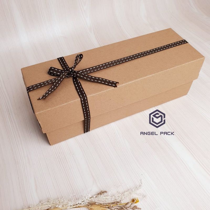 Top Bottom 25x12x10 per 5pcs corrugated box eflute brownies polos bolu gulung