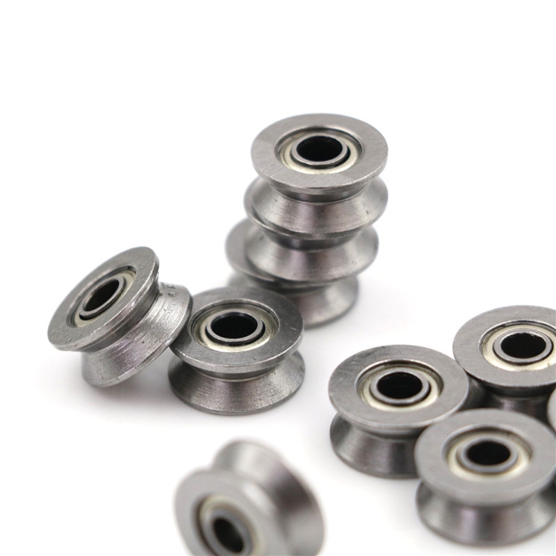 10pcs Bola Bearing Pulley HCS Ukuran 3x12 X 4mm