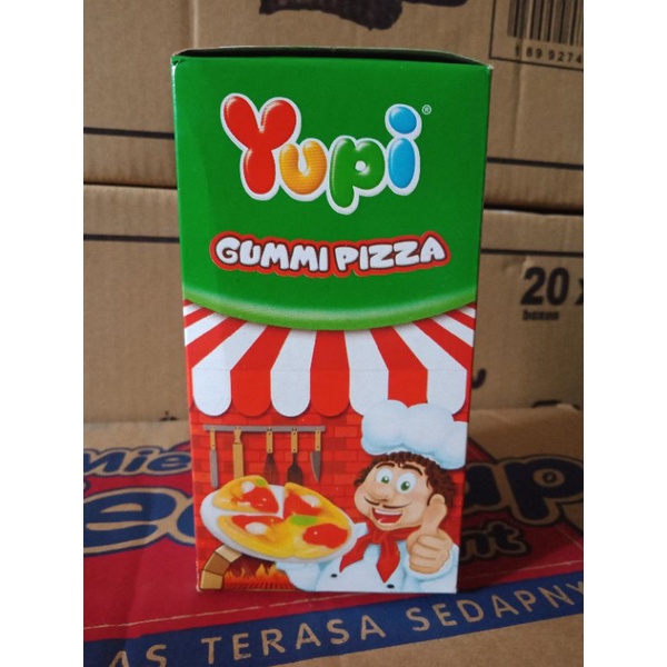 

Yupi Gummi Pizza - 6.3g x 12pcs