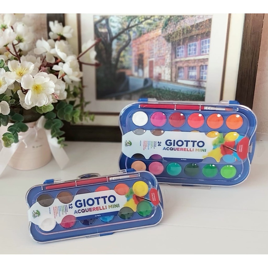 

GIOTTO AQUARELLI MINI 12/24 WARNA