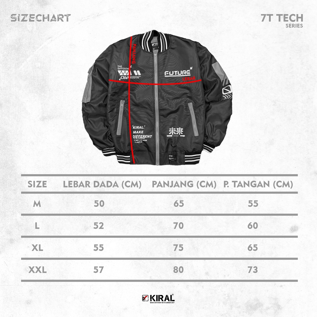 [ ORIGINAL ] JAKET BOMBER BY KIRAL BOMBER  JAKET PREMIUM 7 TREASURE SERIES