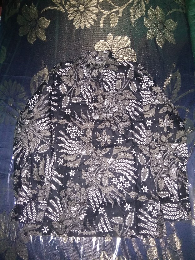 Size M L Xl Xxl Xxxl Bswart Batik Hrb026 Kenongo Hem Pendek Padi Pekalongan M L Xl Batik