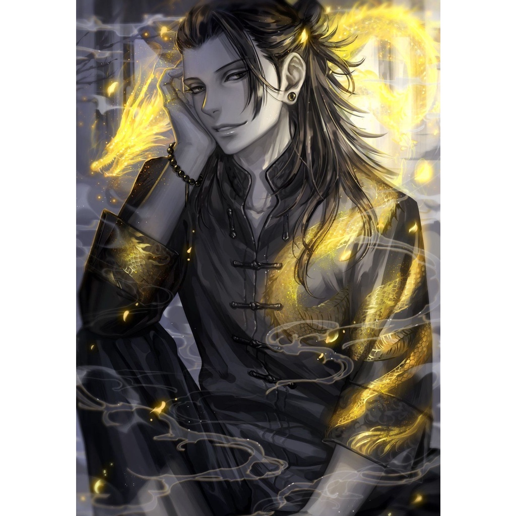 POSTER JUJUTSU KAISEN (12 Free 1) - POSTER ANIME - POSTER CUSTOM-JJKS 7